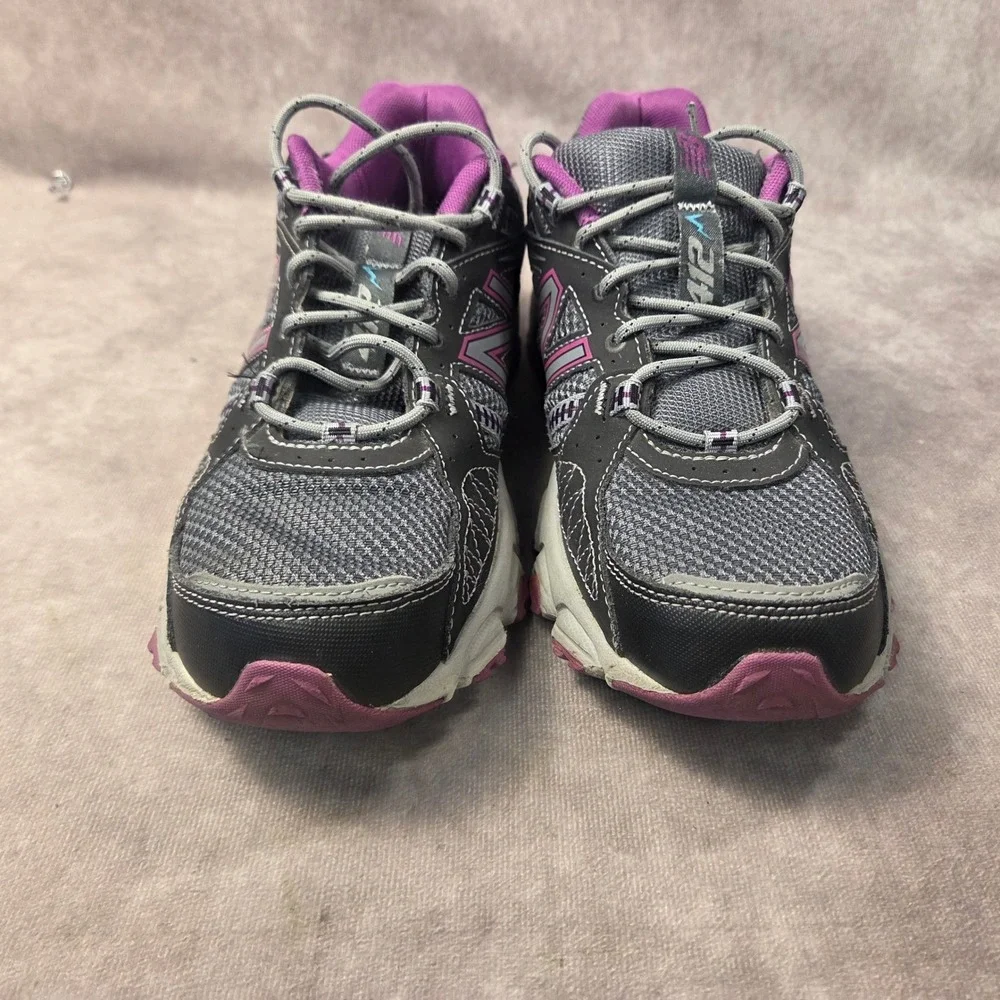 New Balance 412 v1 Womens Trail Running Shoes Grey Purple WTE412S1 Size 9